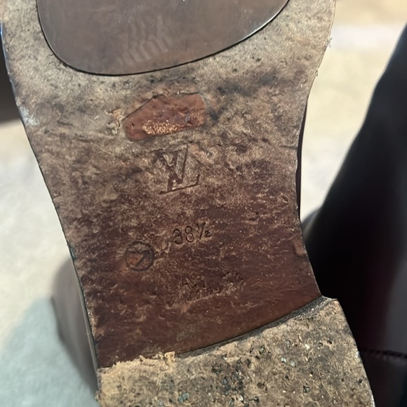 Louis Vuitton Heritage flat high boot size 38.5 - Picture 6 of 7